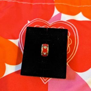 Brighton red heart charm spacer